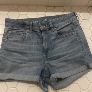 American Eagle cuffed jean shorts